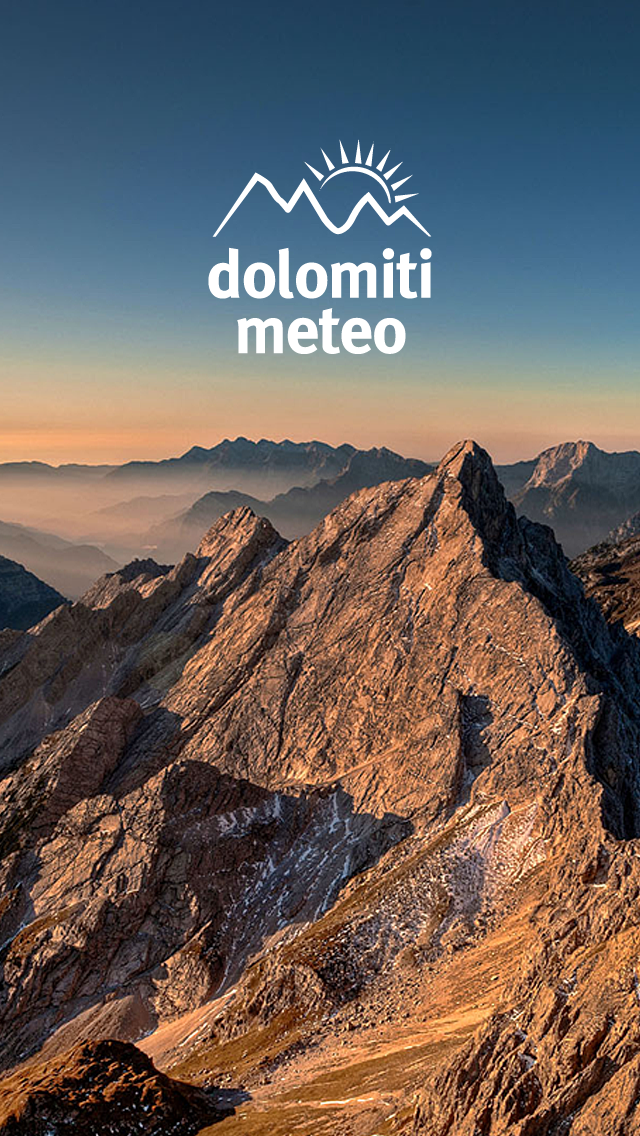 Screenshot dolomitimeteo iPhone app